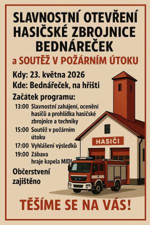 otevření hasičské zbrojnice